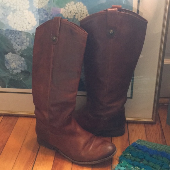Frye Melissa Boot brown size 9, similar to Campus Frye Boot - Picture 3 of 6